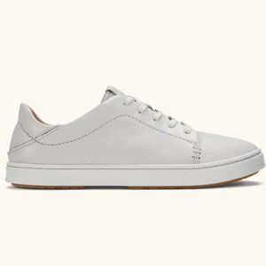 OluKai Leather Sneakers,  Size 9, Gray